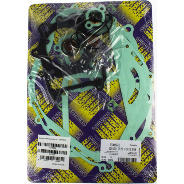 Gasket set, for: Suzuki DR 250 / 933A265FL