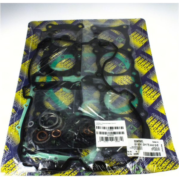 Gasket set, for: Suzuki GSX-R 750 / 933A756FL fitting for Suzuki GSX-R  750 GR7BB 1992, 100/112 PS, 74/82 kw