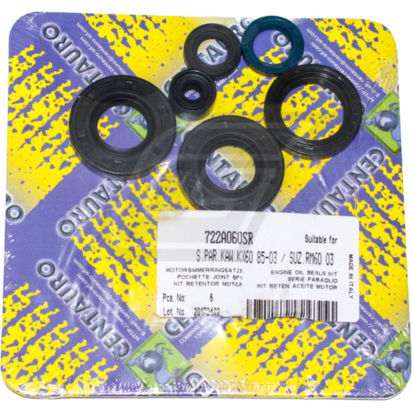 Centauro, Engine oil seal, for: Kawasaki KX 60 / 722A060SR