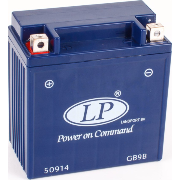 YB9-B 12V/9AH DIN50914 GEL-BATTERIE 135x75x139mm passend für VESPA LX  125 M68 2009, 