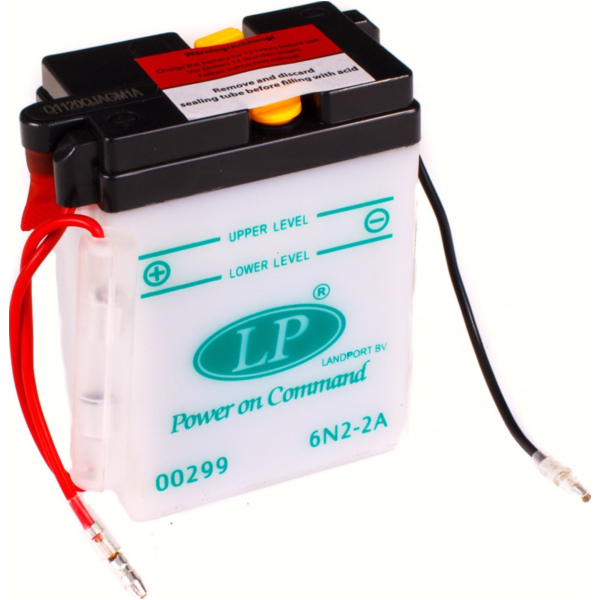 6N2-2A 6V/2AH DIN00299 dry-battery