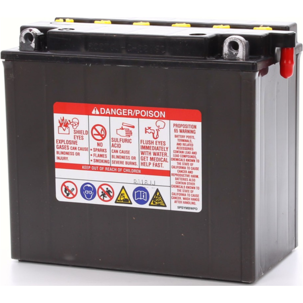 Akku, Motorradbatterie YB16-B-CX 12V/19AH DIN51912 Dry-Batterie 175x100x155mm