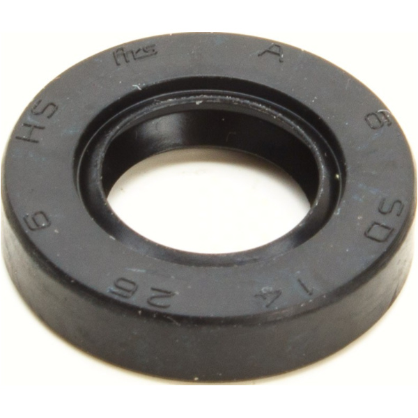 Shaft seal 14x26x6, NBR, with dust lip