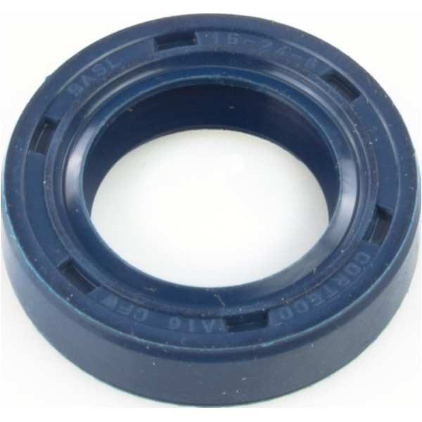 Shaft seal 15x24x6, NBR, with dust lip