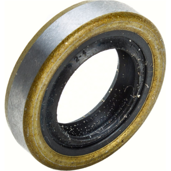 Shaft seal 15x26x6, St, NBR, with dust lip