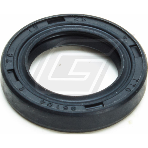 Shaft seal 16x25x5, NBR, with dust lip