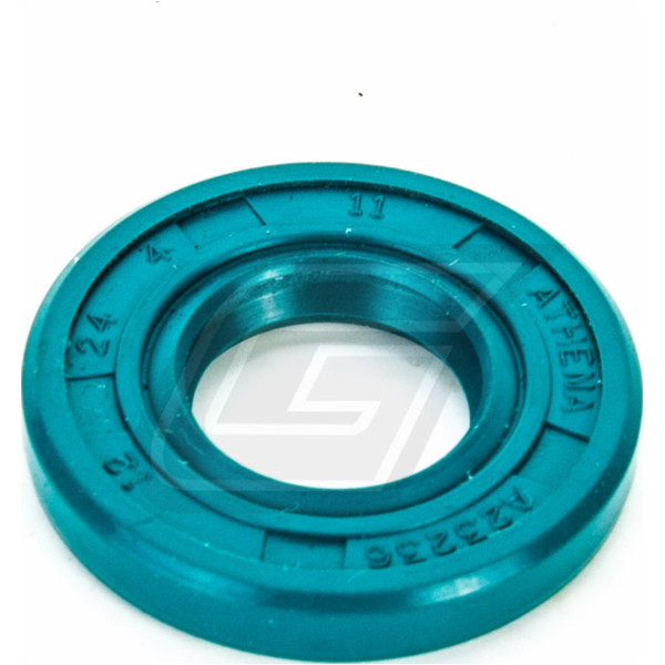 Shaft seal 12x24x4, NBR, with dust lip