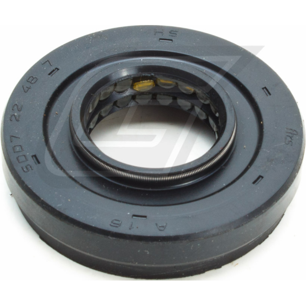 Shaft seal 22x48x7, NBR, with dust lip