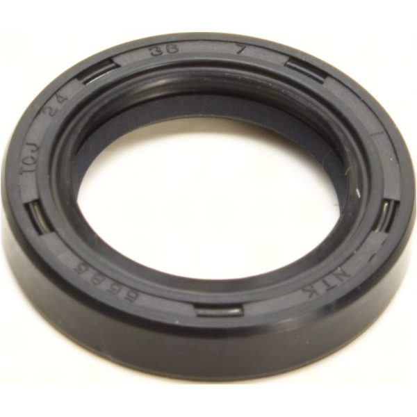 Shaft seal 24x36x7, NBR, with dust lip