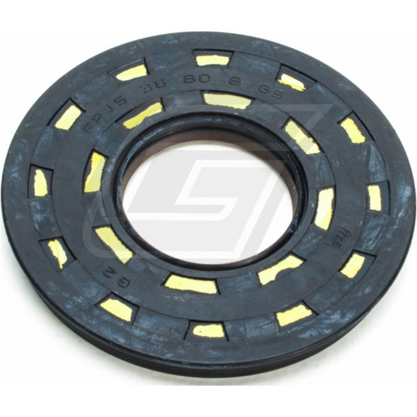 Shaft seal 36x80x8, NBR, with dust lip