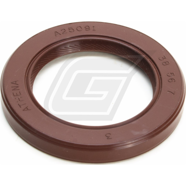 Shaft seal 38x56x7, for: FKM, with dust lip