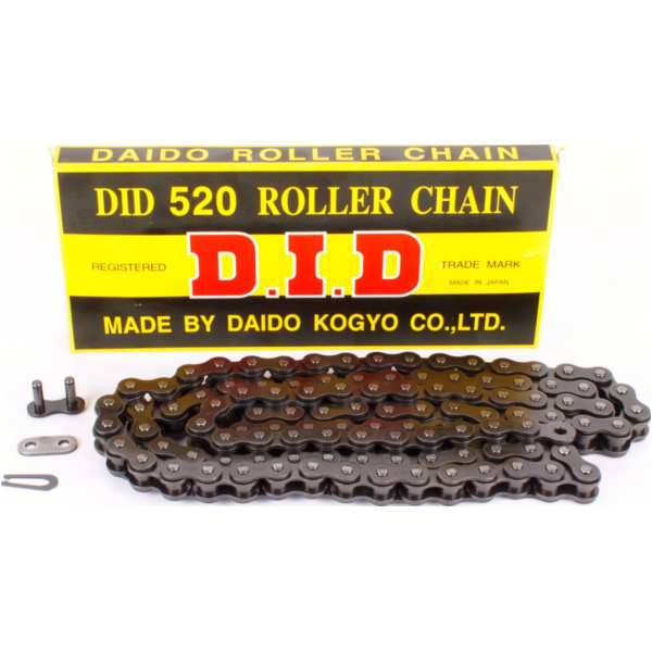 chain standard, 520, 110 with clip lock / usable up to 22,06kW (30HP) fitting for Aprilia ETX  125 PH 1997, 