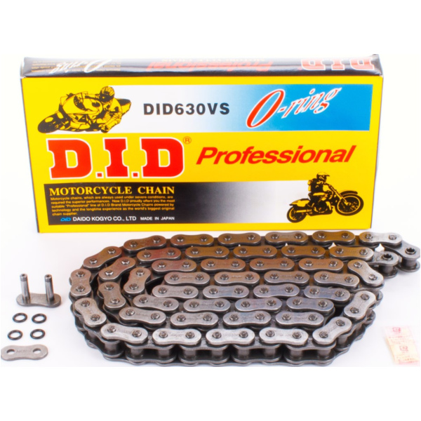 chain O-ring reinforced VS, 630, 136 with rivet lock / usable up to 147,06kW (200HP) / up to 1000cc