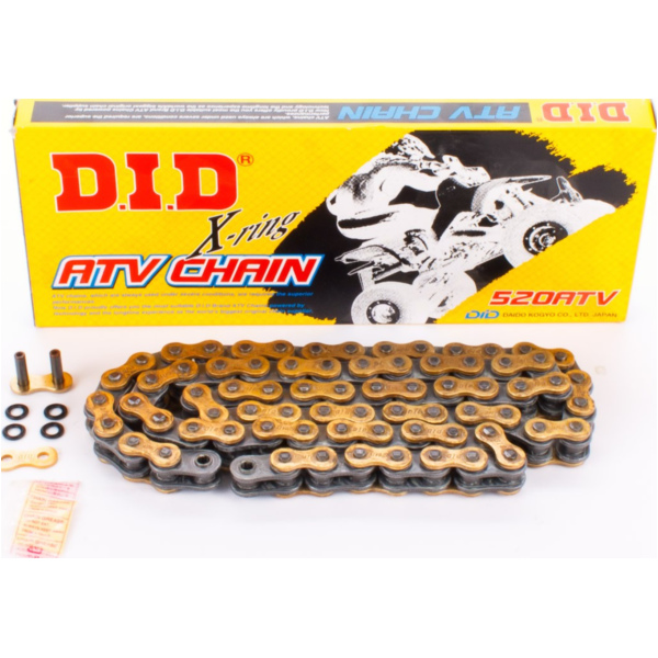 chain ATV X-Ring ZB 520, 84 with rivet lock / usable for ATV drive up to 59kW (80HP) / up to 750cc