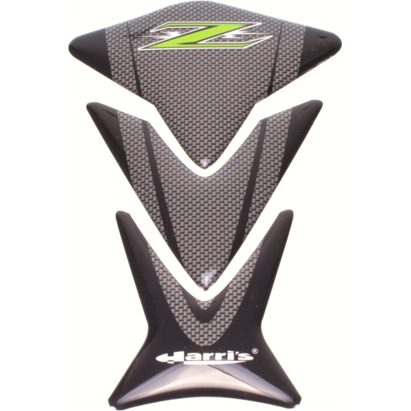Tank protector - for: Kawasaki - green-carbon-black