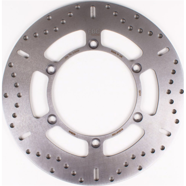 Scheibenbremse, Brake Disk Bremsscheibe MD649 Inox passend für Triumph Bonneville T100 Centennial 800 908MD 2002, 34 PS, 25 kw
