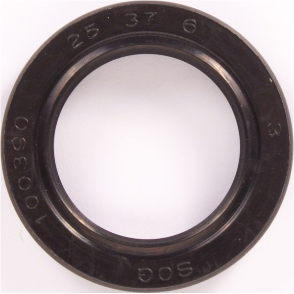 Shaft seal - 25x37x6, NBR, with dust lip