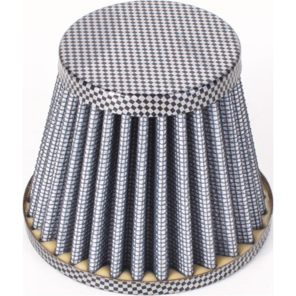 Luftfilter Powerfilter 28-50mm Carbon-Look passend für Piaggio MP3  400 M64200 2010, 32,6 PS, 24 kw