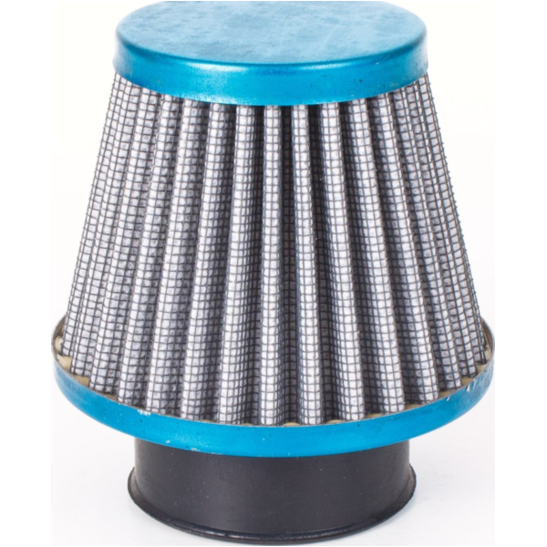 Luftfilter Powerfilter 38mm blau passend für Piaggio/Vespa ALX  50  1997, 