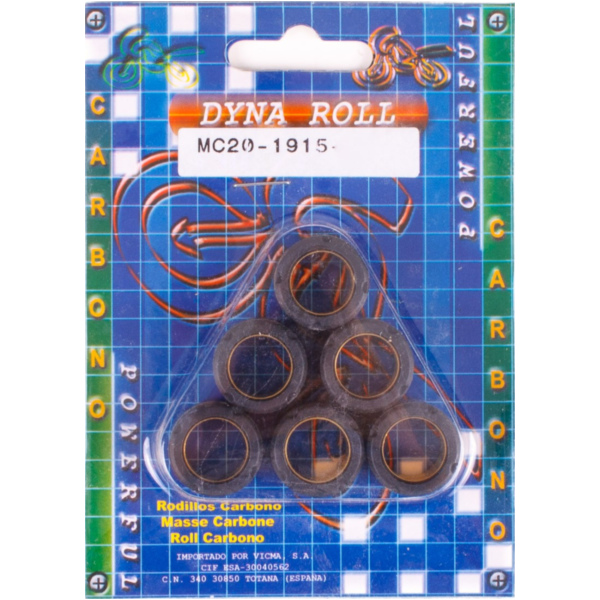 6 Gr. Carbon Roll kit 19x15,5