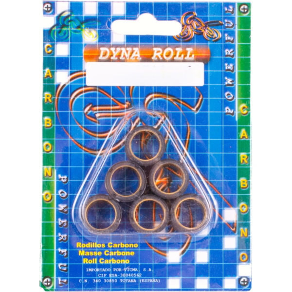 Variomatikgewichte, Variomatikrollen 3 Gr. Carbon Rollenkit 15x12 - MC20-1512-30