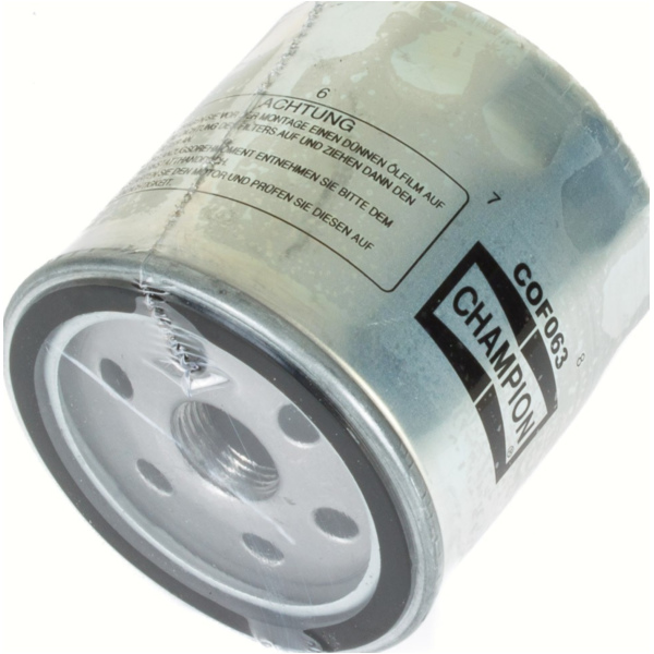 Oil filter COF063 zink finish (Comp.No: HF163/OC91)