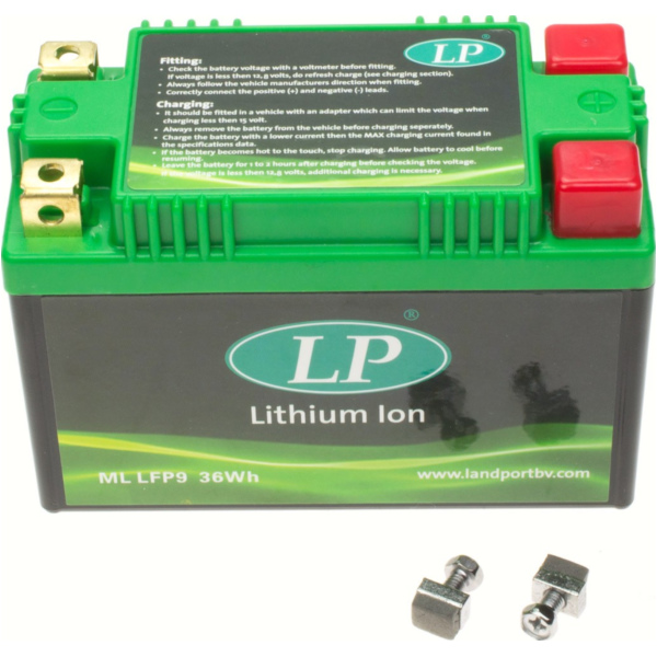 Lithium-Ionen 36Wh Batterie ML LFP9 -134x65x92 mm- (Neueste Generation) passend für KTM EXC Racing 400  2000, 17/40 PS, 12/29 kw