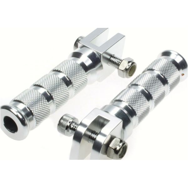 footrest set round Alu 2571075 fitting for Yamaha TZR  250 2MA 1987, 50 PS, 37 kw