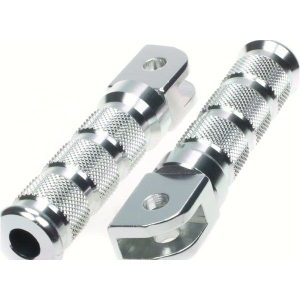 footrest set round Alu 2571084