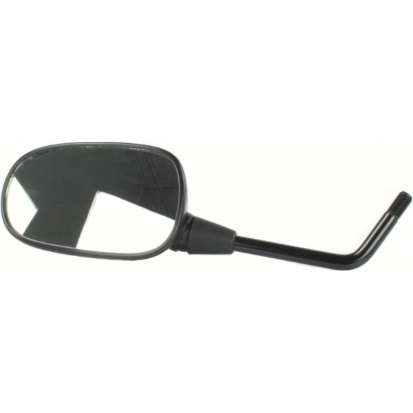 Mirror left black M12 left hand thread (single)