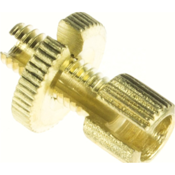 8mm Zughülsen / 8mm Gewinde für Zug Verstellschraube in Messing
