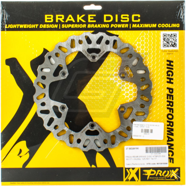 Bremsscheibe für KTM125-530 '90-20 + Husq. 125-501 '14-20