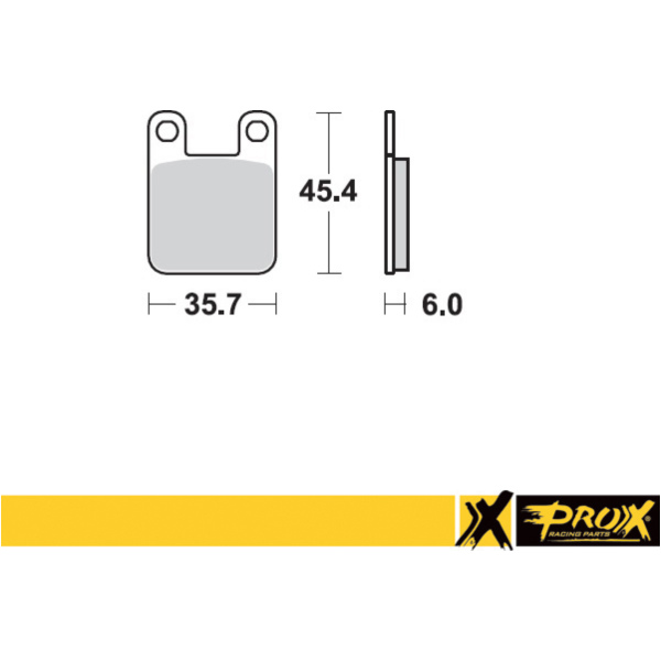 Bremsbeläge for KTM60/65SX '98-01