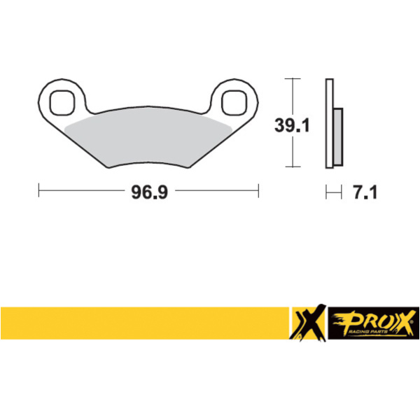 Bremsbeläge für Polaris 450/525 Outlaw '08-11 35500250