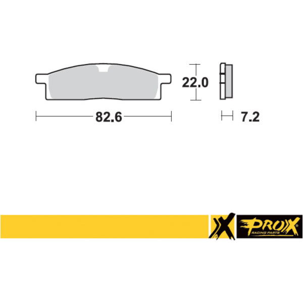 Bremsbeläge für YZ80/85 '93-20 + TT-R125 '00-16