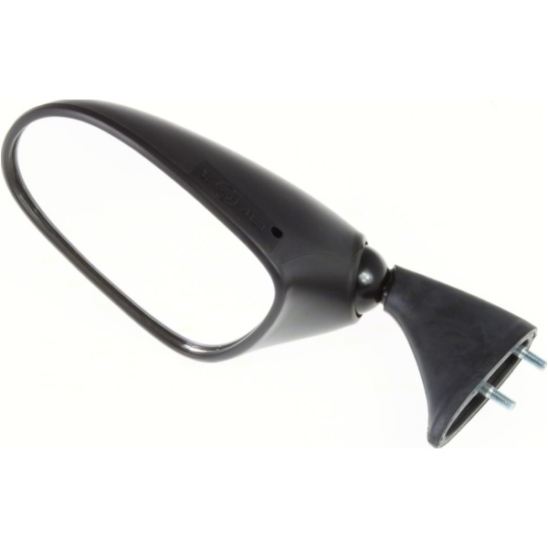 Mirror black right M6 right-threaded (single)