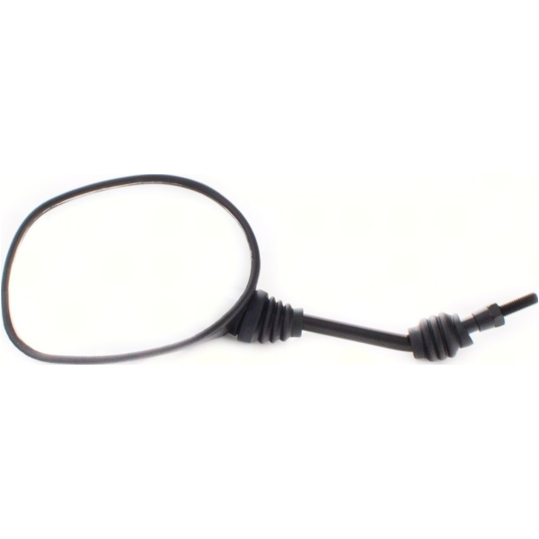 Mirror black M8 left-threaded (single)
