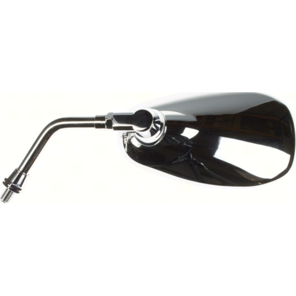 mirror chrome right M10 left-threaded (single)