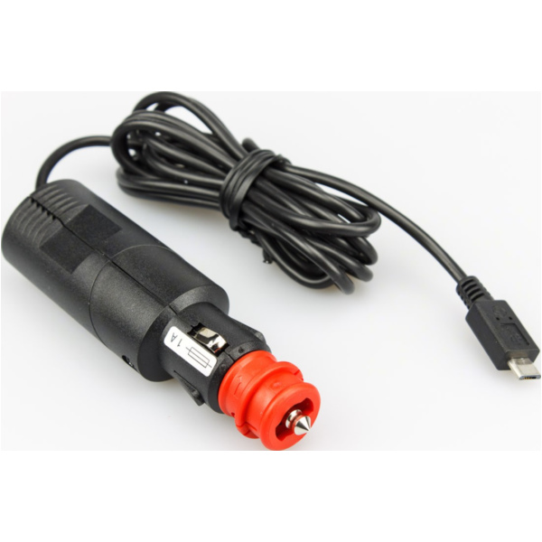 Ladegerät Kfz-Ladekabel mit Micro USB Stecker 12V= / 5V=, 2000mA