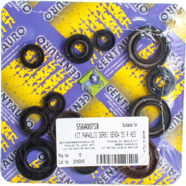 oil seals set 556A007SR fitting for Derbi Senda DRD Pro 50 SA2A1A 2007, 2,9 PS, 2,1 kw