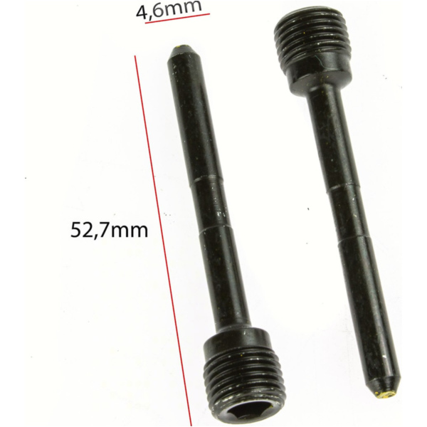 Faustsattel TourMax Bremssattelbolzenset PPS-911 M10 Länge 52,55/42,20mm Durchmesser 4,60mm