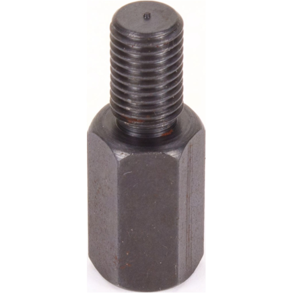Lenkerspiegel Spiegeladapter 10mm Aussengewinde rechtsgew./ 10 mm Innengewinde (Spiegel) rechtsgew. Schwarz