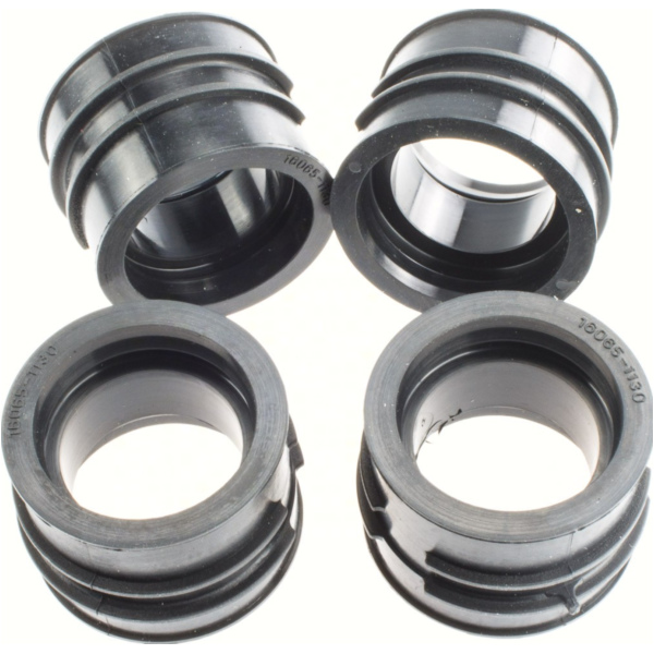 Ansaugkrümmer, Ansaugbrücke, Ansaugspinne Ansaugstutzenset (4 STK) Vergl.-Nr. CHK-4/4 16065-1130 passend für Kawasaki GPZ  500 EX500D 1998, 60/50/34/27 PS, 44/37/25/20 kw