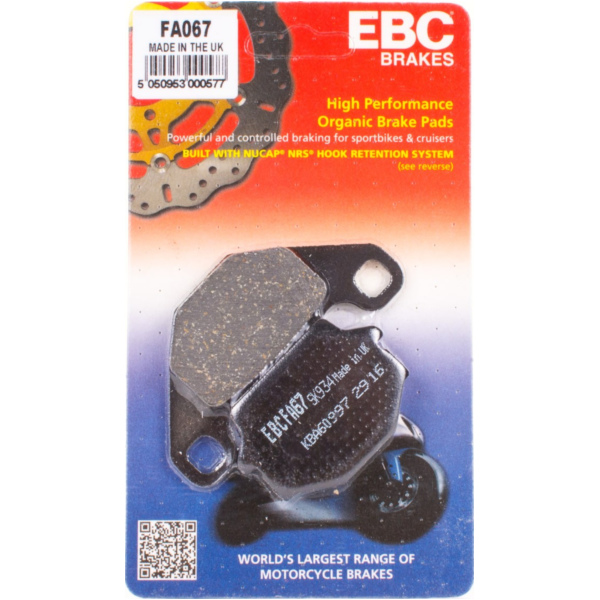 Blackstuff Organic brake pads FA067