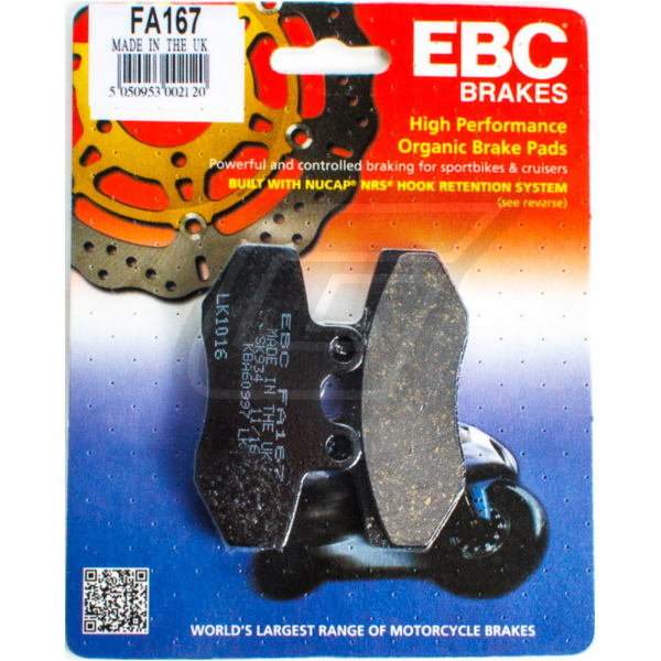 Blackstuff Organic brake pads FA167