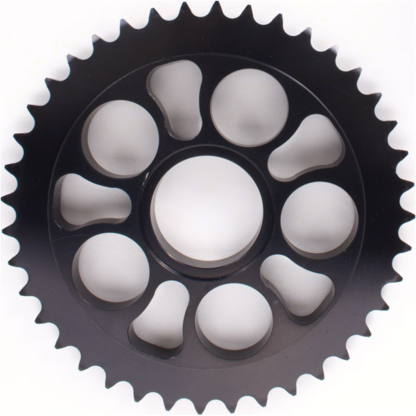 KeRa, Kettenblatt PBR Aluminium Kettenrad 520T - 35Z inkl. Teflonring passend für Ducati Monster  800 M414AA/M421AA/M422AA 2007, 77 PS, 57 kw