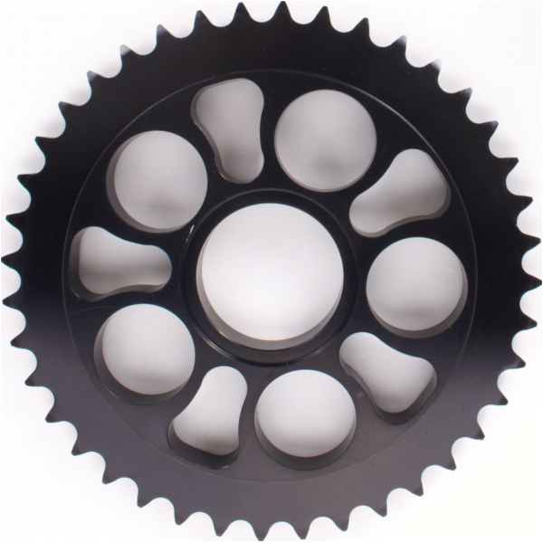 KeRa, Kettenblatt PBR Aluminium Kettenrad 520T - 38Z inkl. Teflonring passend für Ducati Monster  800 M414AA/M421AA/M422AA 2007, 77 PS, 57 kw