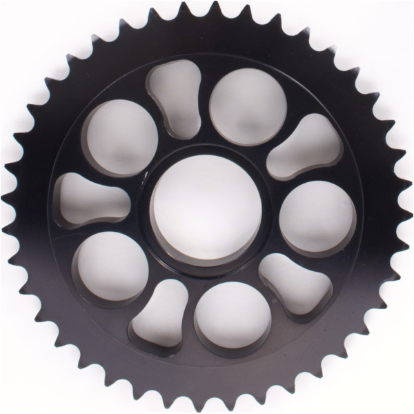 KeRa, Kettenblatt PBR Aluminium Kettenrad 520T - 40Z inkl. Teflonring passend für Ducati Monster  800 M414AA/M421AA/M422AA 2007, 77 PS, 57 kw