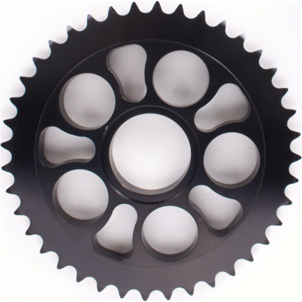 KeRa, Kettenblatt PBR Aluminium Kettenrad 520T - 46Z inkl. Teflonring passend für Ducati Monster  800 M414AA/M421AA/M422AA 2007, 77 PS, 57 kw