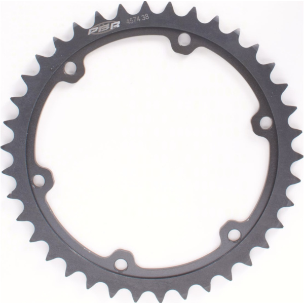 PBR aluminium rear sprocket hard anodized smoke grey for PBR rear sprocket holder 520 - 38T K4574L-38